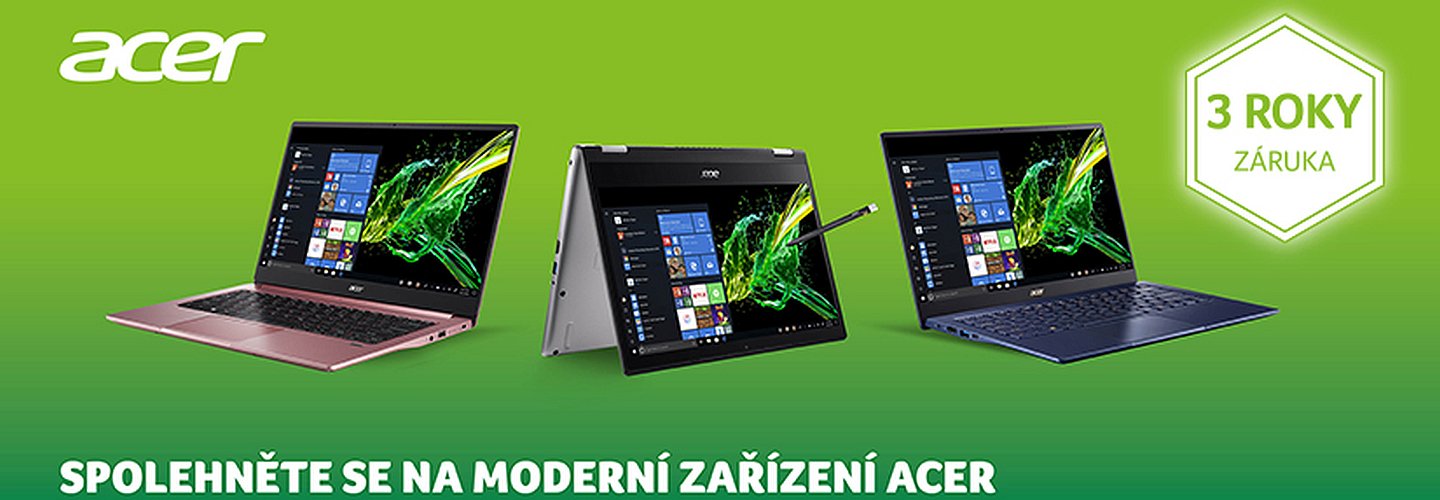 Moderní zařízení Acer